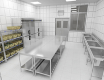 大型食堂叼嘿软件下载大全設備廠家告訴你不鏽鋼廚具的種類以及特點